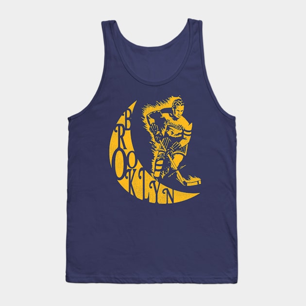 Defunct Brooklyn Crescents Hockey Team Tank Top by Defunctland